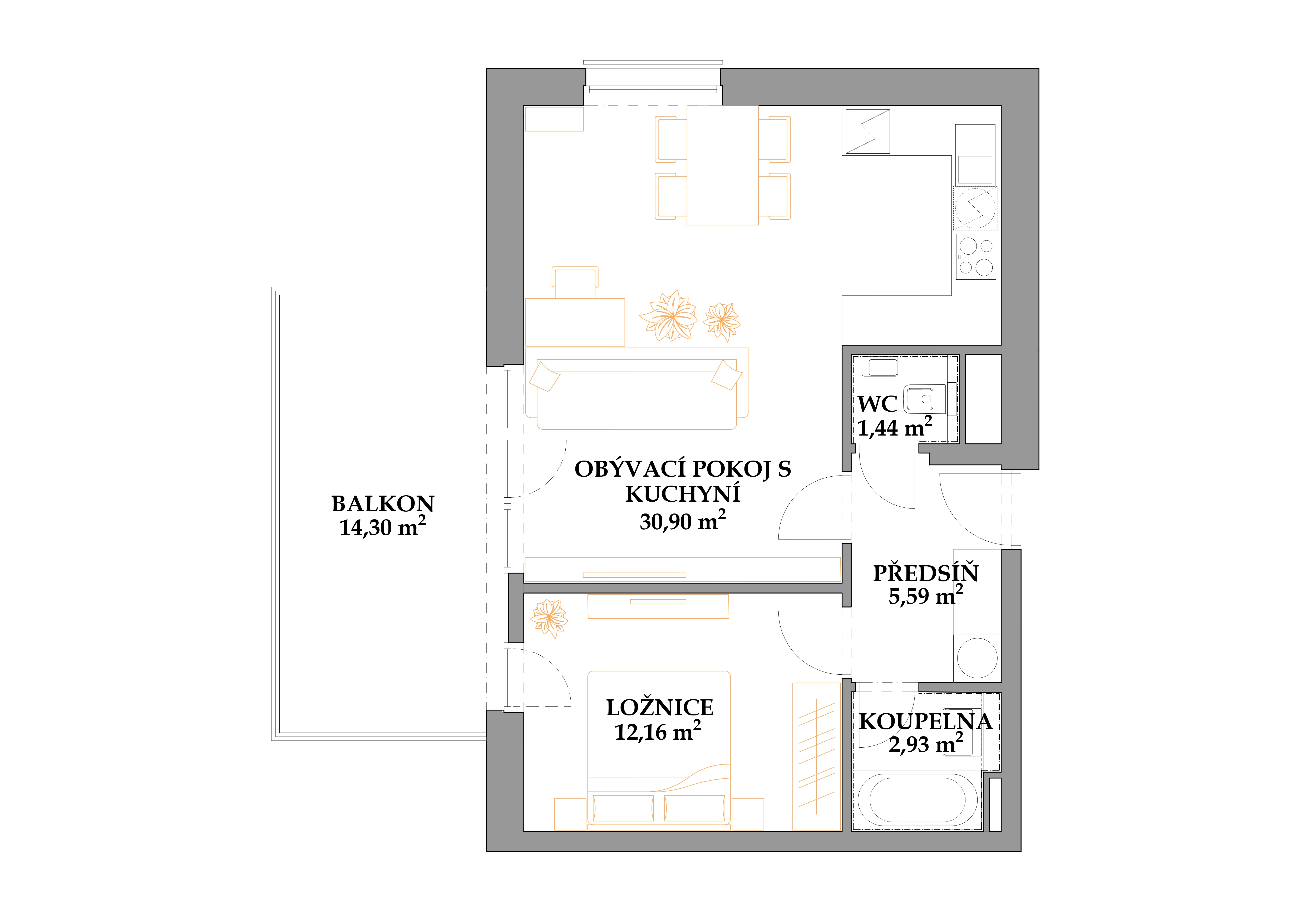 pudorysy-byty/b-01/1-3-01