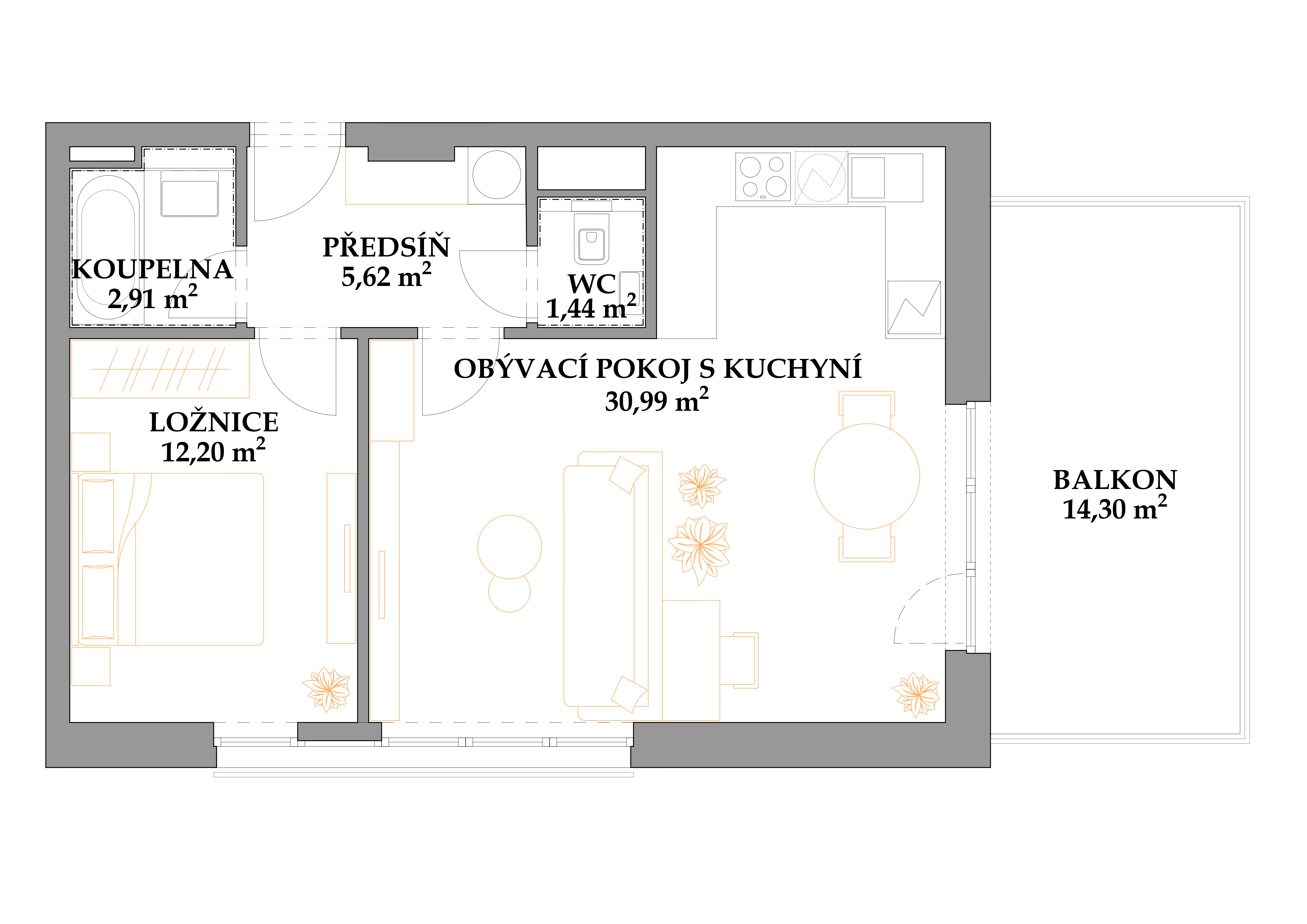 pudorysy-byty/b-02/2-3-03