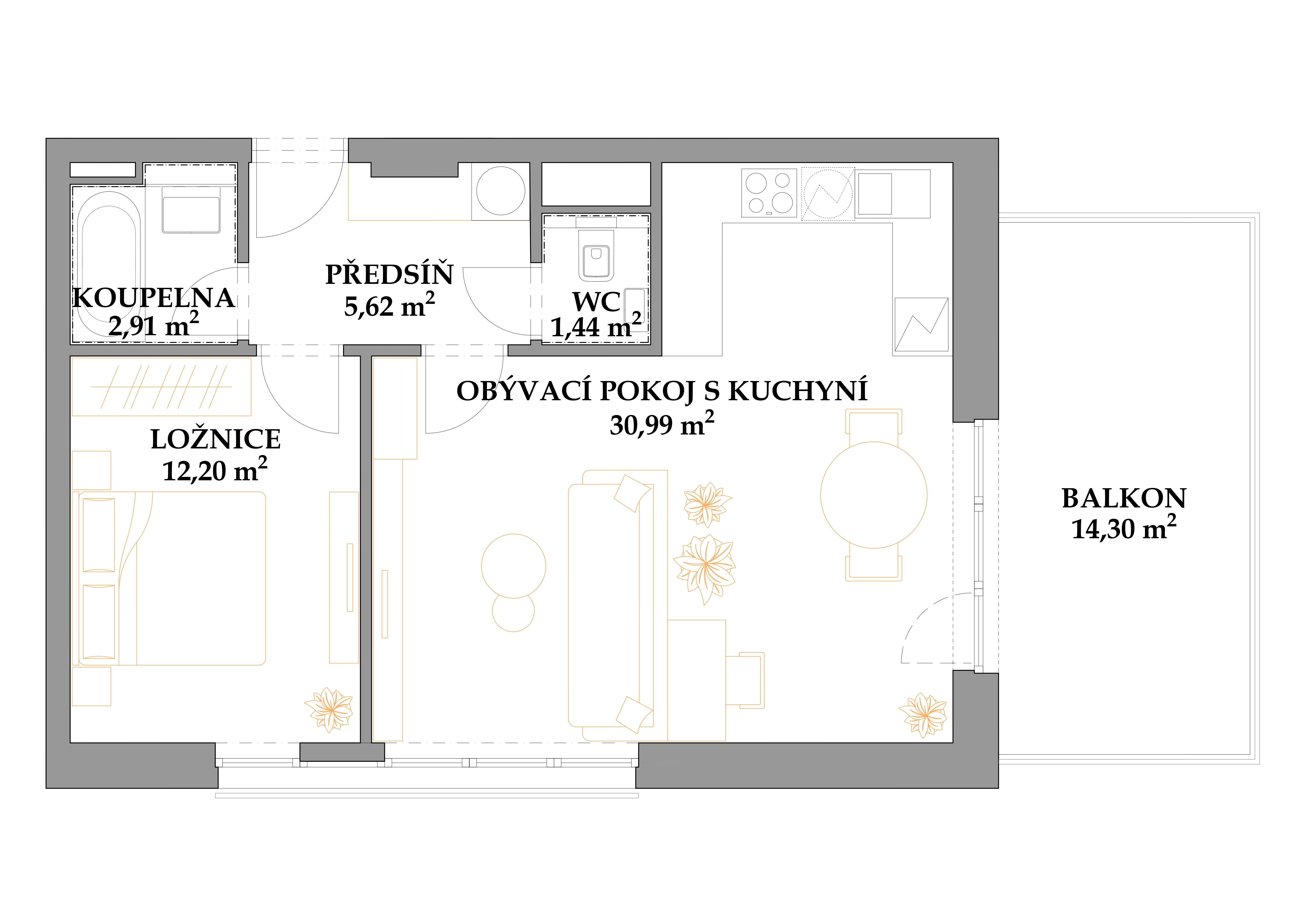pudorysy-byty/b-03/3-3-03